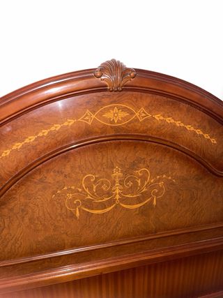 Cabecero de madera para cama de matrimonio