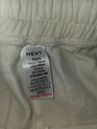 Conjunto Sudadera y Chándal Niña Talla 12