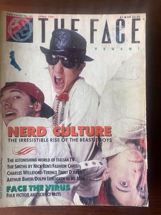 Revista icónica Británica de los Ochenta - vintage