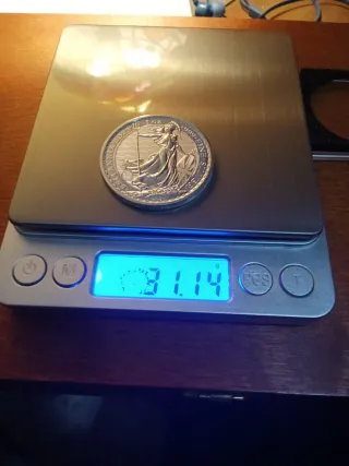 Onza Plata Britania 2023 999