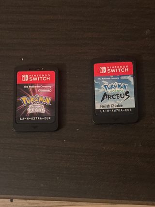 Pokemon Perla Brillante y Leyendas Arceus Switch