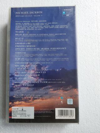Michael Jackson VHS History on Film Vol. II de segunda mano por 6