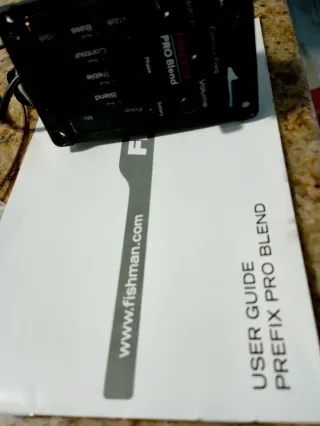 Fishman Prefix Pro Blend E2 previo guitarra