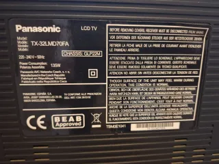 TV LCD Panasonic 32 Negra