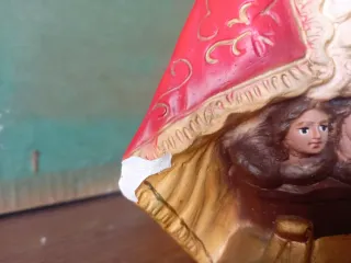 Virgen de Covadonga antigua 20 cm