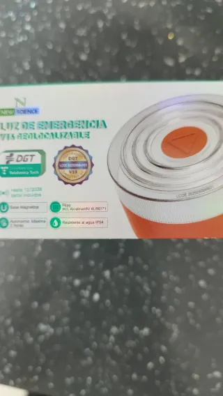 Baliza LED Emergencia New Science V1S