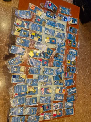 Cuadro Nudos Marineros y Banderas