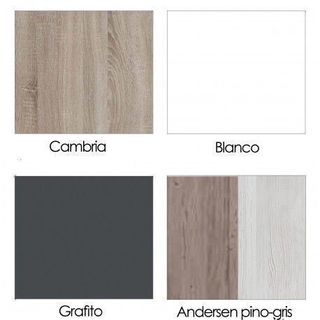 ✅CABECERO LARA Y 2 MESITAS MUEBLE KIT