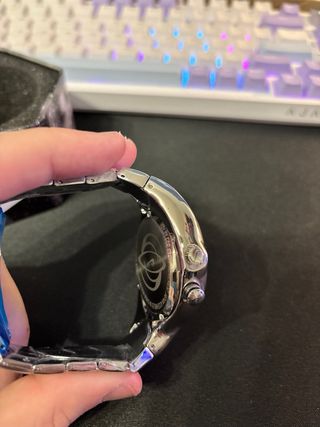 Reloj Nike Triax - Plata/Celeste