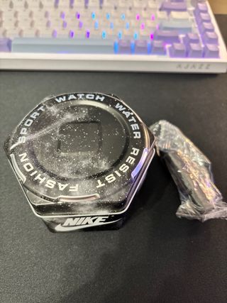 Reloj Nike Triax - Plata/Celeste