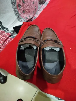 Mocasines Piel Hombre Fashion Marrones Talla 43