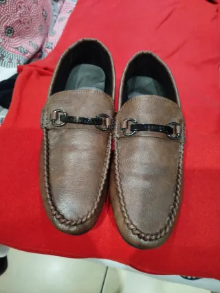Mocasines Piel Hombre Fashion Marrones Talla 43