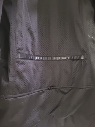 Chaqueta de cuero moto