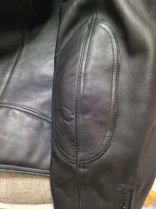 Chaqueta de cuero moto