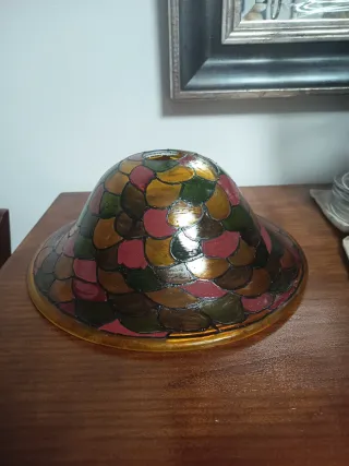 Tulipa de lámpara de cristal