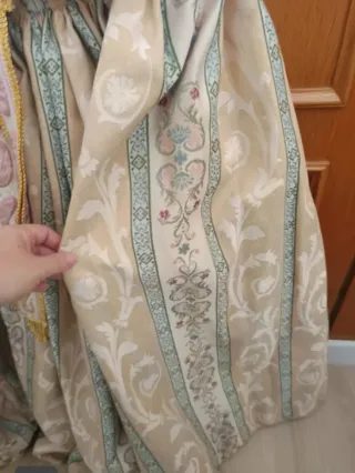 Traje de Fallera Rosa y Beige