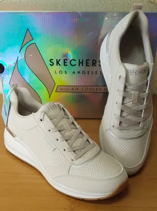 Zapatillas Skechers cuña