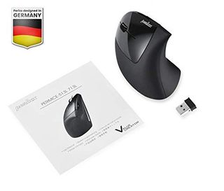 PERIMICE-713L Ratón Vertical Inalámbrico Zurdos