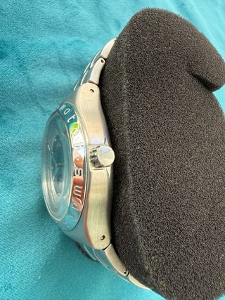 Swatch Irony Holbre IMPECABLE Peppermint 38mm