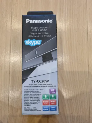 Cámara Skype Panasonic TY-CC20W HD