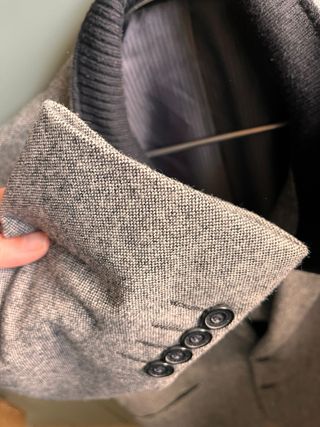 Americana Macson jaspeada gris T52