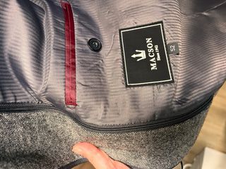 Americana Macson jaspeada gris T52