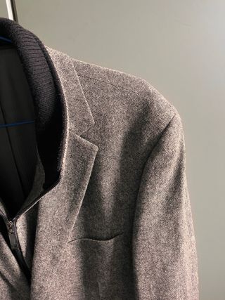 Americana Macson jaspeada gris T52