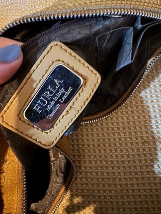 Bolso Furla Hobo Mostaza