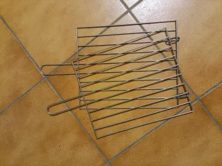 Plancha Eléctrica Cromada con Parrilla
