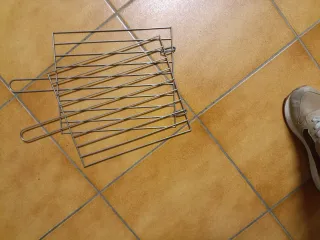 Plancha Eléctrica Cromada con Parrilla