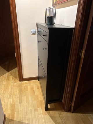 Zapatero Ikea Marrón Madera