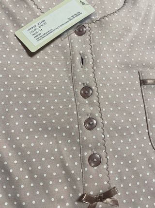 Camisón Invierno Pijamas Cue Collection Talla M