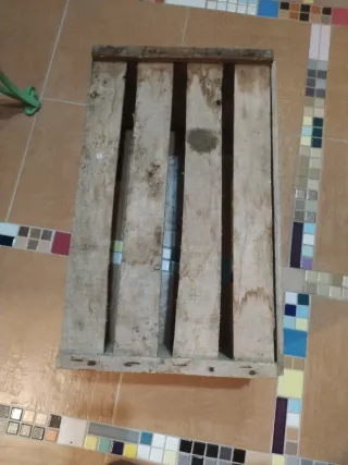 Vecchia cassa in legno Rio Negro