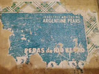 Vecchia cassa in legno Rio Negro