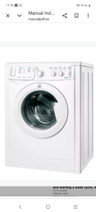 Placa lavadora INDESIT IWC71251