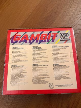 Scacchiera Elettronica The Gambit 6084