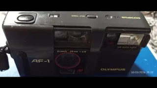 Cámara Olympus AF-1 Analógica Negra