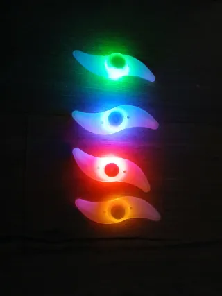Luces LED para Ruedas de Bicicleta (5uds)