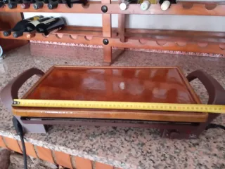 Parrilla de piedra eléctrica