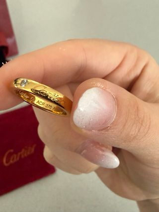 Anillo Cartier dorado