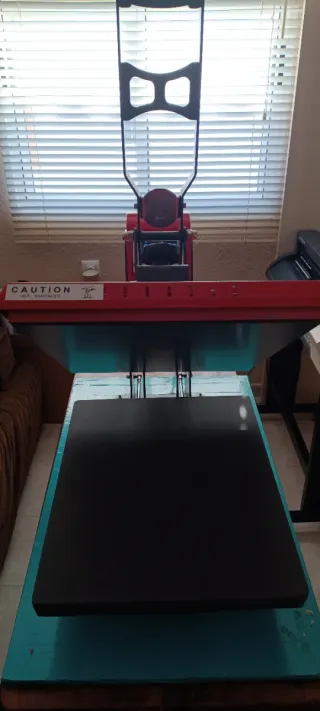 Plancha calor Secabo TC7  Prensa estampación 50x40