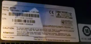 Monitor TPV Táctil 15 Negro/Plata