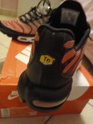 Nike Air Max Plus Sunset Nero Rosa Taglia 46
