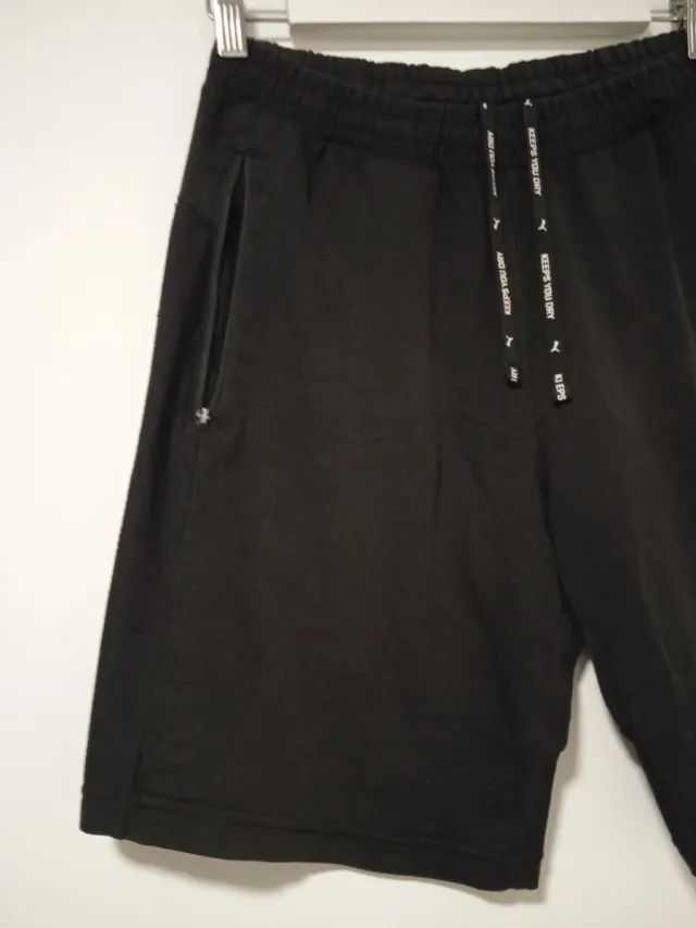 Pantalón corto Puma TS hombre negro