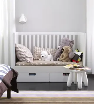 Cuna IKEA STUVA Blanca Evolutiva