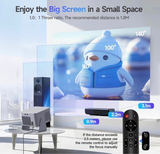 Proyector WiFi 6+Bluetooth 5.4 600 ANSI SIN ABRIR