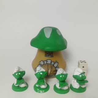 3 Casas Seta Parchis Pitufos – Peyo