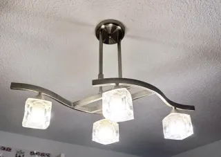 Lámpara de techo moderna 4 luces