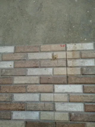 Azulejos estilo ladrillo