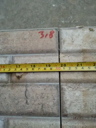 Azulejos estilo ladrillo